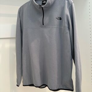 The North Face Gray Quarter-Zip Fleece Pullover